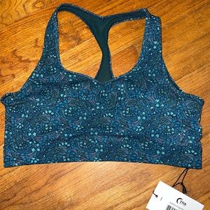 Zyia spring blossom luxe layered mesh bra